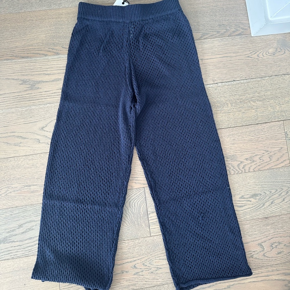 Brand new onia knit pants in navy